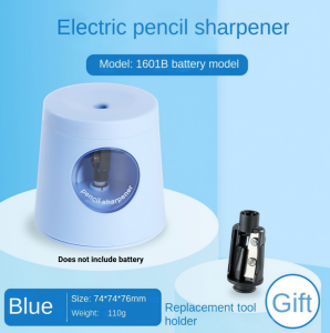 Automatic Electric Pencil Sharpener Battery Operated Kids Pencil Sharpener for School Home Office Portable