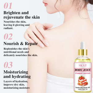 Body Essential Oil Fragrance Nourishing Moisturizing Emollient Glow Body Lotion