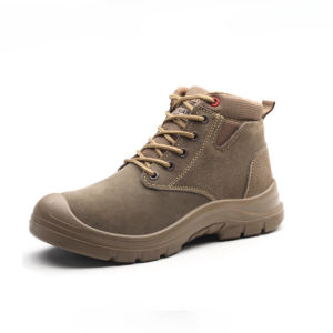 รองเท้านิรภัยหัวเหล็กหุ้มข้อกันน้ำ สำหรับผู้ชายและผู้หญิง ช่างเชื่อม กันทุบ กันแทง กันลื่น ใช้ในครัวและไซต์งาน ทนต่อการขีดข่วน ปลอดภัย