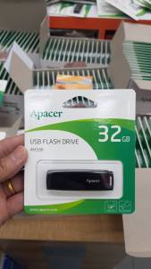 Apacer แฟลชไดร์ฟ ⚡️FLASH SALE⚡️ 16GB/32GB/64GB USB2.0 (ราคาพิเศษ) Flash Drive 32GB/AH336 64GB/AH335
