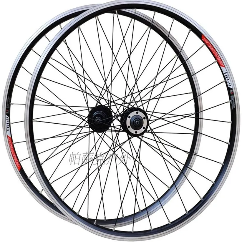 26 Inch 8/9/10 Speed MTB Mountain Bike Bicycle Sealed Bearing Smooth Wheels  Wheelset Rim Double Rims