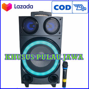 Speaker GMC 897L Speaker Portabel/Ampli Meeting BLUETOOTH 10 inch