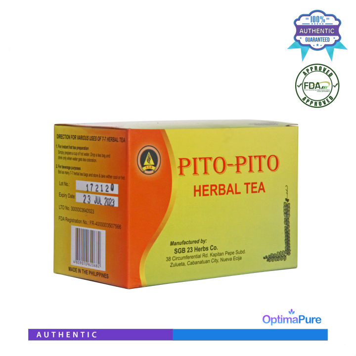 Pito-Pito Herbal Tea 20s All Natural Herbal Tea Local Supplier