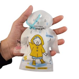 Jas Hujan Hello Sun Disposable Transparant Anak & Dewasa Sekali Pakai