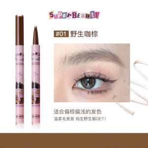 FLORTTE Water Eyebrow Pen Waterproof Long Lasting Natural Brows Hair Like Strokes Defined Brow Makeup