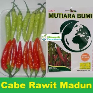 BENIH CABE CABAI RAWIT MADUN CAP MUTIARA BUMI ISI 500 BUTIR