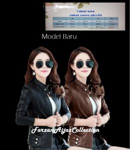 jaket kulit cewe crof baru farzan
