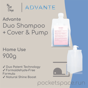 Advante Duo Homecare Shampoo (900ml) Refill Set