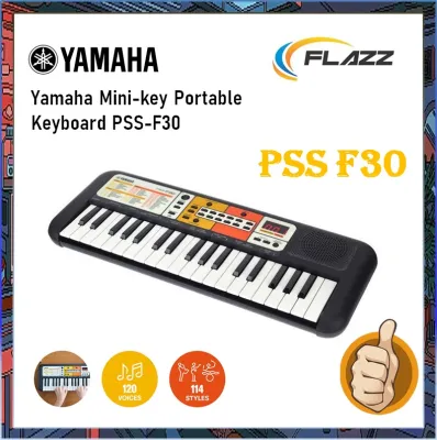 keyboard piano Yamaha PSS F30 Mini Portable Keyboard
