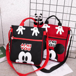 กระเป๋าเป้สะพายหลังเด็ก กระเป๋ากันน้ํา กระเป๋าสะพายข้าง เป้ ใบใหญ่ มีซิปกระเป๋านักเรียน