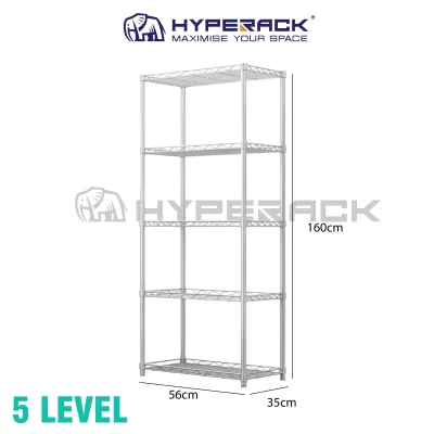 HYPERACK ™️ [Fast Delivery] Rak Dapur Ikea Rack Shelf Storage Rak Buku Kitchen Rack Rak Kasut Rak Besi Rak Baju