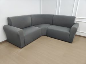 3 Pcs Corner Sofa Cover Set Stretchable Corner Sofa Slipcover Non-slip & Durable Furniture Protector