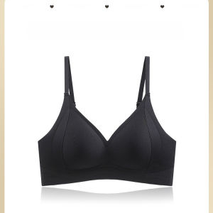 【SingaBralette】 Women Push Up Bra Fixed Cup Wireless Small Chest Gathered Anti-Sagging Seamless Breathable Lightweight Underwear