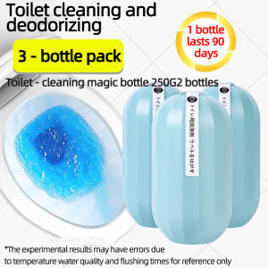 Toilet Clean Flush Stick 3-in-1 Descaling Sterilization & Deodorization Removal Suitable for Home & Commercial Toilets