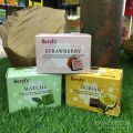 Beryl’s Durian/Matcha/Strawberry Chocolate 60g. 