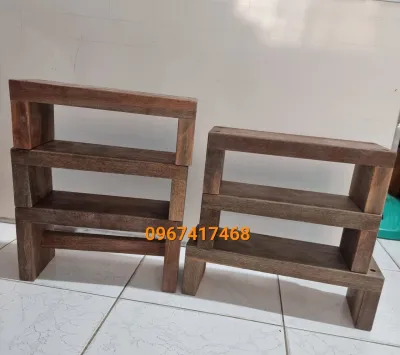 Ghế gỗ giá rẻ - Ghế gỗ nhỏ ngồi bệt làm nail làm móng gỗ tự nhiên cao cấp-ghế thấp gỗ tự nhiên cực chắc chắn-ghế đẩu-ghế ngồi xổm kê chan- Hòa Phát