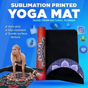 Printed Yoga Mat Circle / Rectangle (Selling per piece)