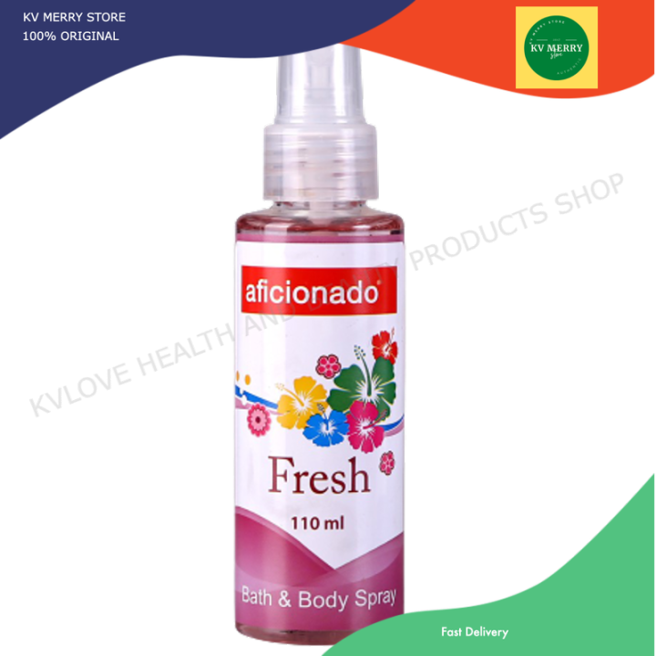 Aficionado Fresh Bath and Body Spray 110ml (Cologne) | Lazada PH