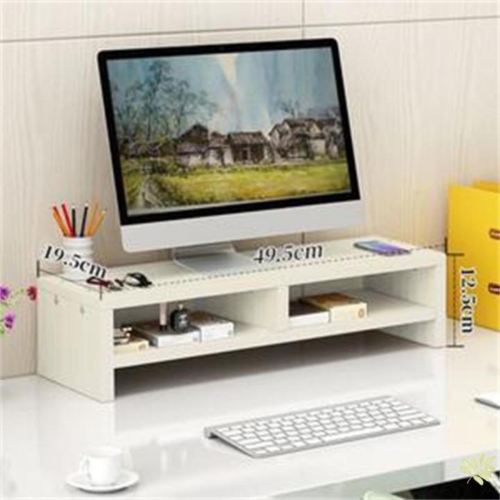 LaaniShop 2-Tier Adjustable Desktop Riser | Multi-Functional Stand for ...