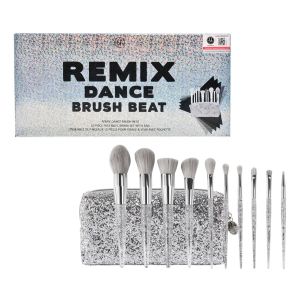 Bộ Cọ Trang Điểm 10 Cây Bh Cosmetics Remix Dance Brush Beat With Bag