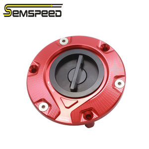 SEMSPEED Motorcycle Fuel Gas Tank Cover Oil Cap For Aprilia RS660 RS 660 2020-2023 2024