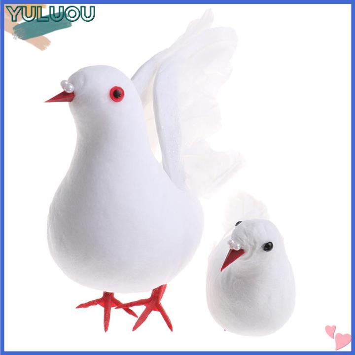 [YuLu Store ] 🔥🔥 Nhân tạo mô phỏng Hòa Bình chim bồ câu bọt lông chim ...