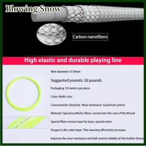 Blowing Cầu lông dây PA-2055 cầu lông dây đàn hồi cao sức đề kháng chơi cầu lông vợt dây phòng tập thể dục đội.