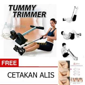 QCF GRATIS CETAKAN ALIS - Tummy Trimmer Alat Olahraga Perut Pembakar Lemak Perut Alat Pengecil Perut Alat Olahraga Praktis Alat Pelangsing Perut Alat Pembentuk Tubuh Alat Olahraga Fitness Alat Bantu Sit UP Alat Pengecil Pinggang Tummy Trimer BESI