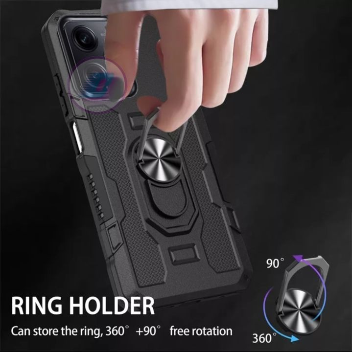 Xiaomi%20Redmi%20Note%2012%20Pro%205G%20Casing%20Hard%20Case%20Ring%20Armor%20Robot%20Case%20Kickstand%20Hybrid/Hit%20Ring%20Case%20Holder%20Premium%20-%20Image%207