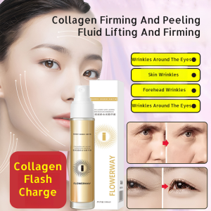 胶原逆龄水光精华液 Deep Hydration Moisturizing Brightening Hydrating Nourishing Serum Dull Skin Revival Treatment Radiance Restoring Serum Plumping Hydration Essence Collagen Serum Age Reverse Essence Hydrating Booster Instant Glow Water Complex