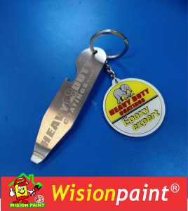 STAINLESS STEEL ( OPEN CAN PAINT WITH KEYCHAIN ) TOOLS FOR PAINTING EXPERT