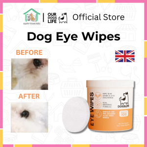 Dogs life Dog Eye Cleaning Wipes | Dog Eye Wipes | Dog Eye Stain Remover | Dog Eye Wash | All Natural