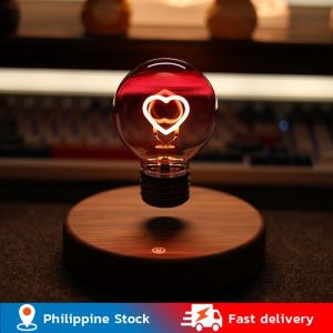 💥Dream Best🔥 Magnetic Levitation Lamp Creativity Floating Glass LED Bulb Home Office Desk Decor Birthday Gift Table Novelty Night Light