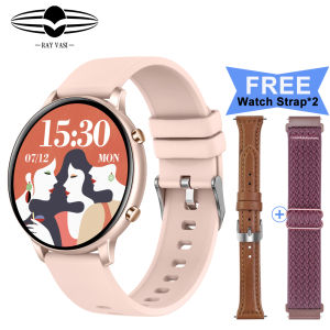 Rayvasi Smart Watch Full Touch Screen 1.39 inches Bluetooth Call Multi-Sport Heart Rate Monitor Message Notification Jam Pintar