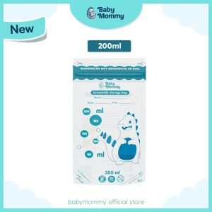 🇲🇾 Ready Stock BABYMOMMY Breast Milk Storage Bag Susu Bag Double Zip Lock 150ml / 200 ml 5oz / 6.8oz 25 pcs Breastmilk