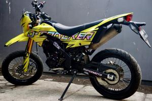 Decal stiker kawasaki klx new dtracker desain simpel premium D-A4-207 A4-385