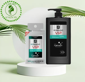 Romano Vip Impress Nước hoa 18ml+ Gội 650g/ Nước hoa 18ml+ Tắm gội 650g/ Nước hoa 18ml+Xịt 63ml.