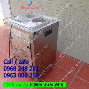 Máy hút chân không DZQ400 tại long an chuyên hút xúc xích nem chua
