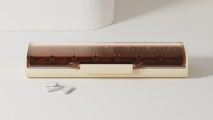 กล่องใส่ยา สำหรับ 1 อาทิตย์ 7 ช่อง เซ็ตตลับใส่ยา พกพาง่าย เก็บสะดวก (รุ่น 8335)