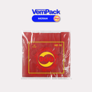 Kantong Kresek Ukuran 18 Warna Putih Hitam Merah Duo 100 Lembar