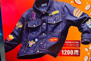 Mcdo Denim Jacket Large 100% AUTHENTIC McDonalds