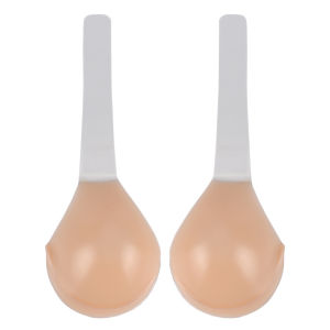 Reusable Women Breast Petals Lift Nipple Cover Invisible Petal Adhesive Strapless Backless Stick on Bra Silicone Breast Stickers