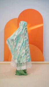 Mukena Rukuh Wanita Dewasa Motif Renda Terbaru 2023