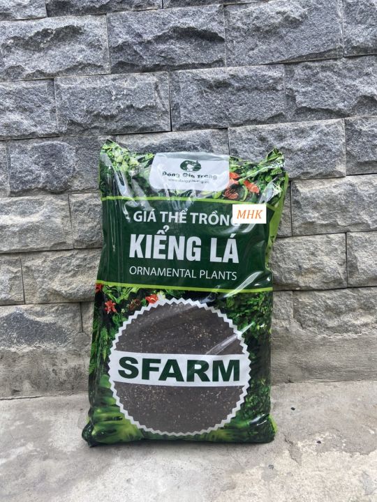 Giá thể trồng kiểng lá , đất trồng cây trong nhà SFARM thông thoát ...