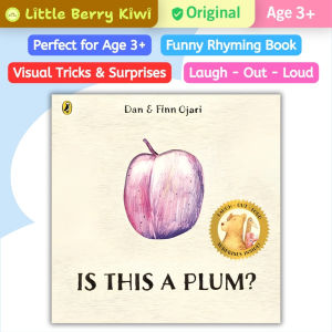 Is This a Plum? | Cute Children Picture Book | Age 3+ | Dan Ojari & Finn Ojari - Puffin - birthday gift humour book idea