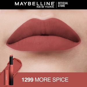 Maybelline Color Sensational Ultimatte Slim Lipstick - Extreme Matte Finish Lightweight Texture Blurring Gel with Jojoba Oil