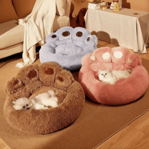 LETIGO Warm Soft Dog Bed Deep Sleep Cozy Pets Kennel Mat 50cm Pet Products Winter