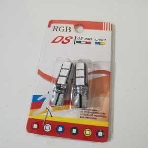 Lampu Sen Jelly Kedip RGB 6 LED Warna-Warni