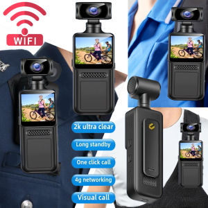 Wifi 2K Ultra HD Pocket Action Camera 180° Rotatable Vlog Wifi Mini Sports