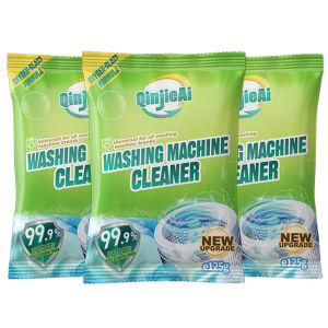 Washing Machine Cleaner Powder 125g Removes Stubborn Residue and Limescale